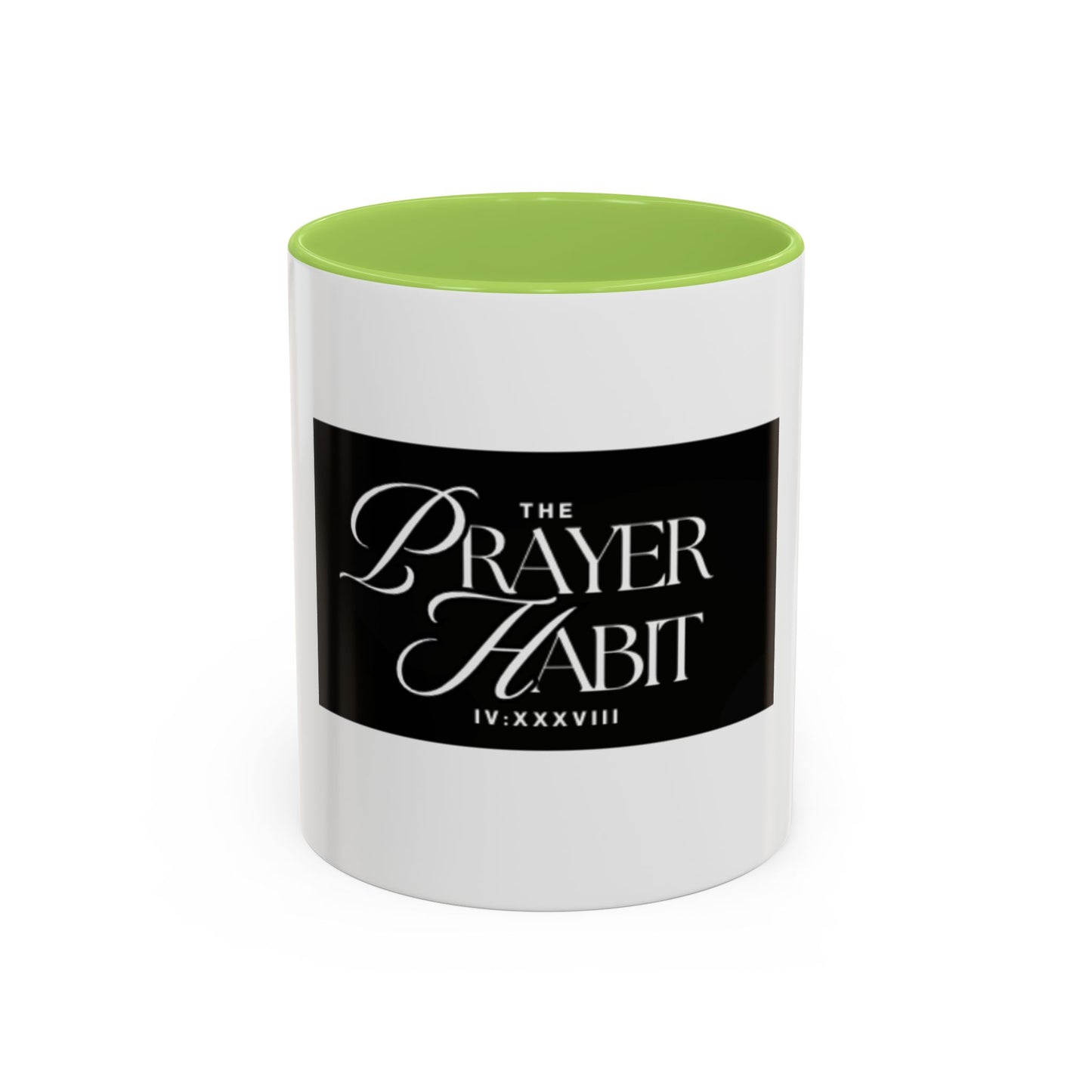 Prayer Habit Coffee Mug — Inspirational Christian Scripture Mug (11oz & 15oz)