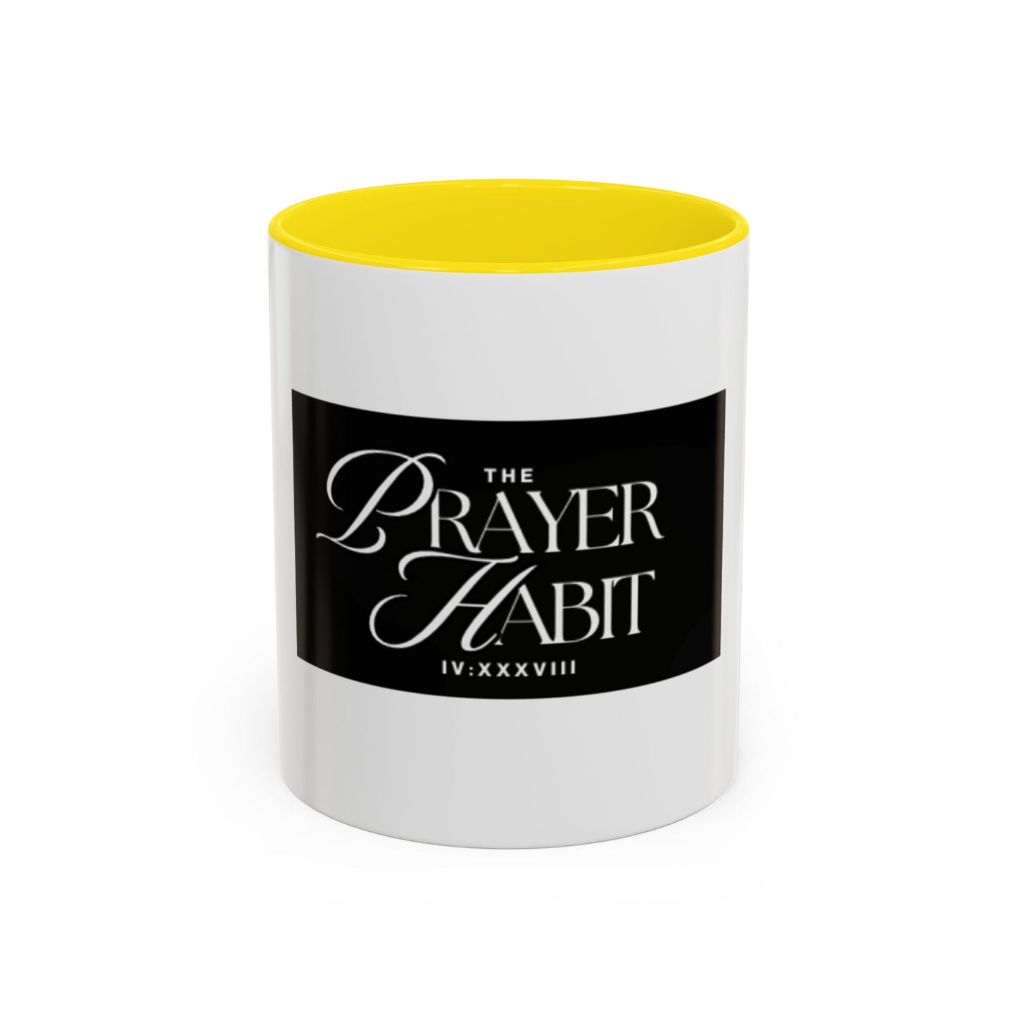 Prayer Habit Coffee Mug — Inspirational Christian Scripture Mug (11oz & 15oz)